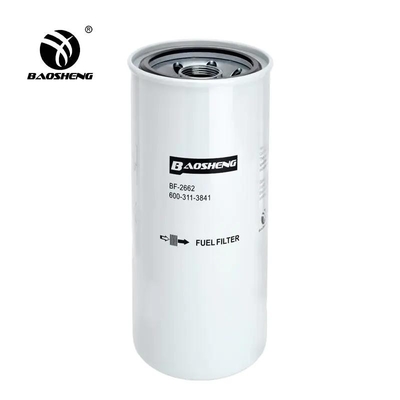 코마츠 PC450-8을 위한 600-311-3941 굴삭기 연료 필터는 오일 필터로 빙그르르 돕니다