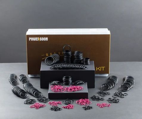 굴삭기 검정색 충돌 오우 밀봉 링 3.5 밀리미터 1.78 밀리미터 1.9 밀리미터 Dia